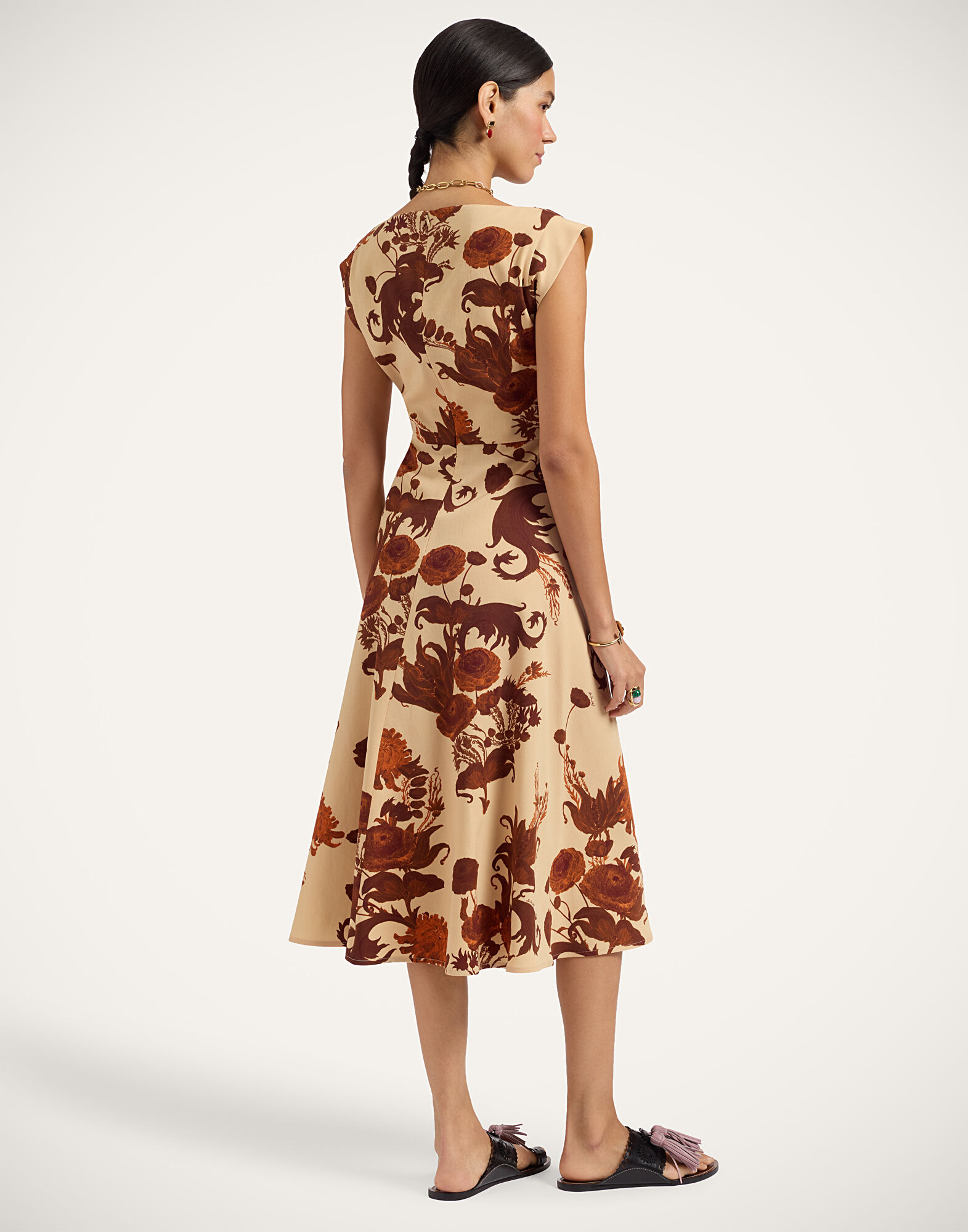 La DoubleJ Day To Dinner Dress Coven Buttercream DRE1118WOL037COV01WH09