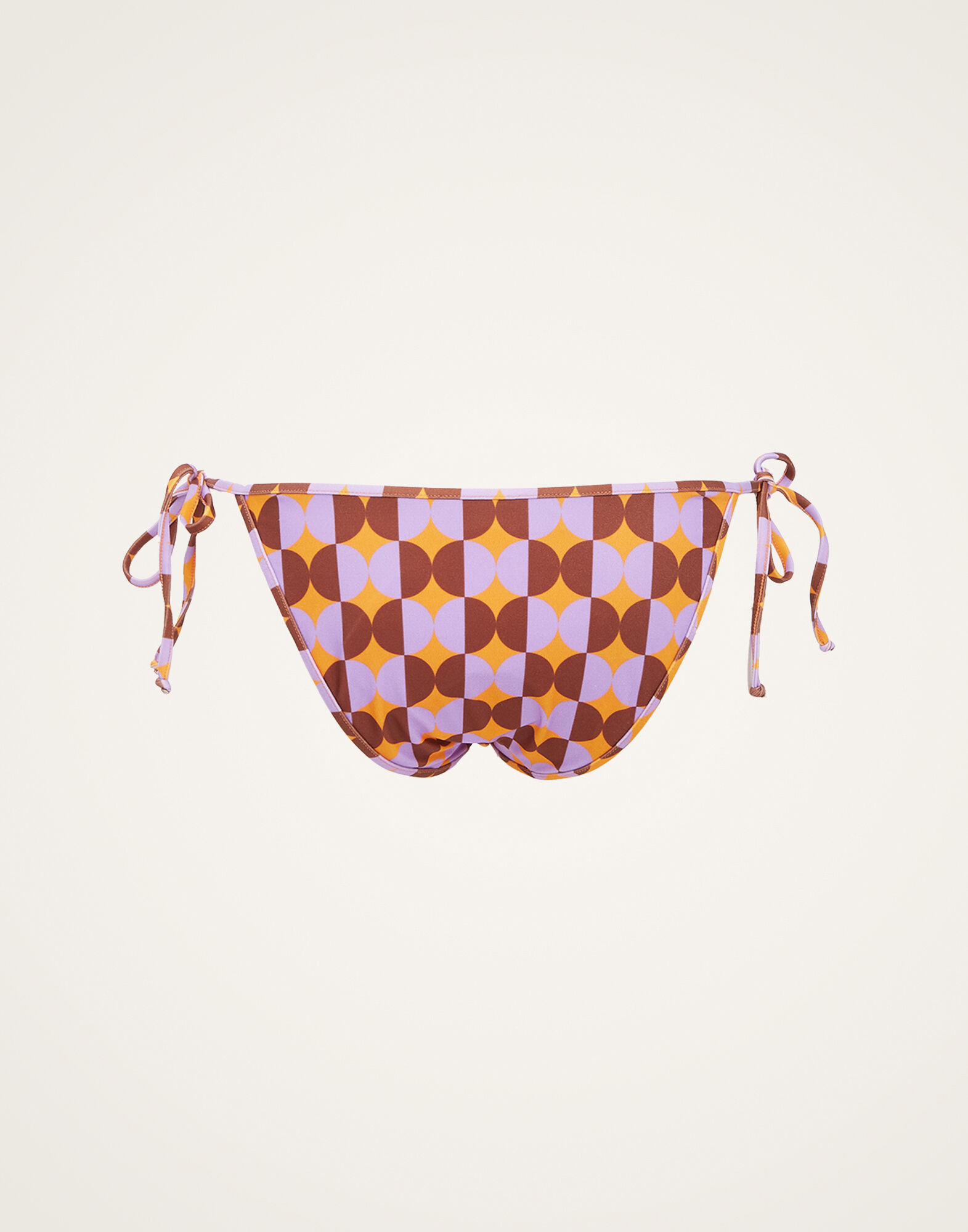 La DoubleJ Triangle Bikini Bottom Mezzaluna Orange SWI0004LYC001MEZ0003