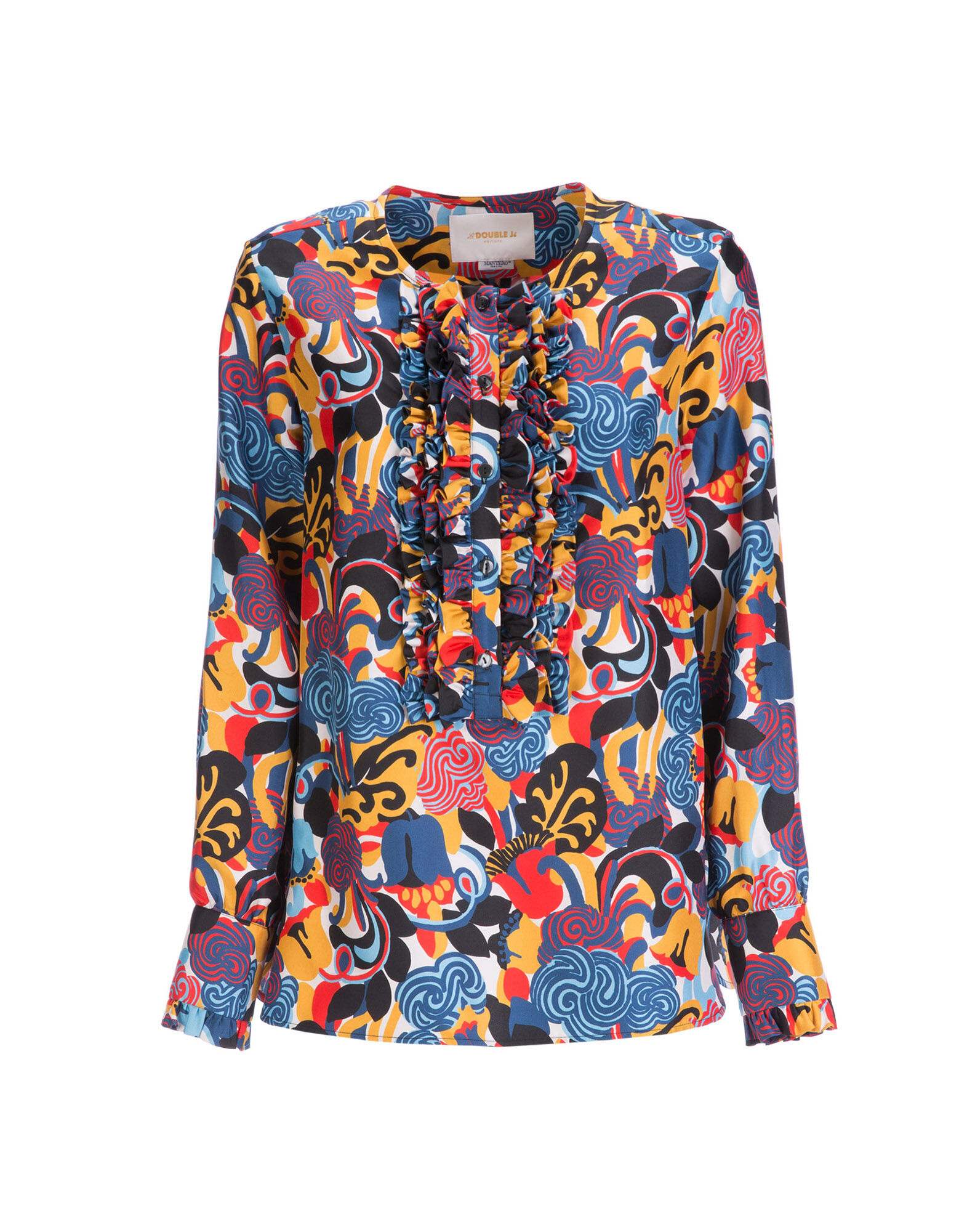 LaDoubleJ Tuxedo Shirt Zoo SHI0005SIL001ZOO0001