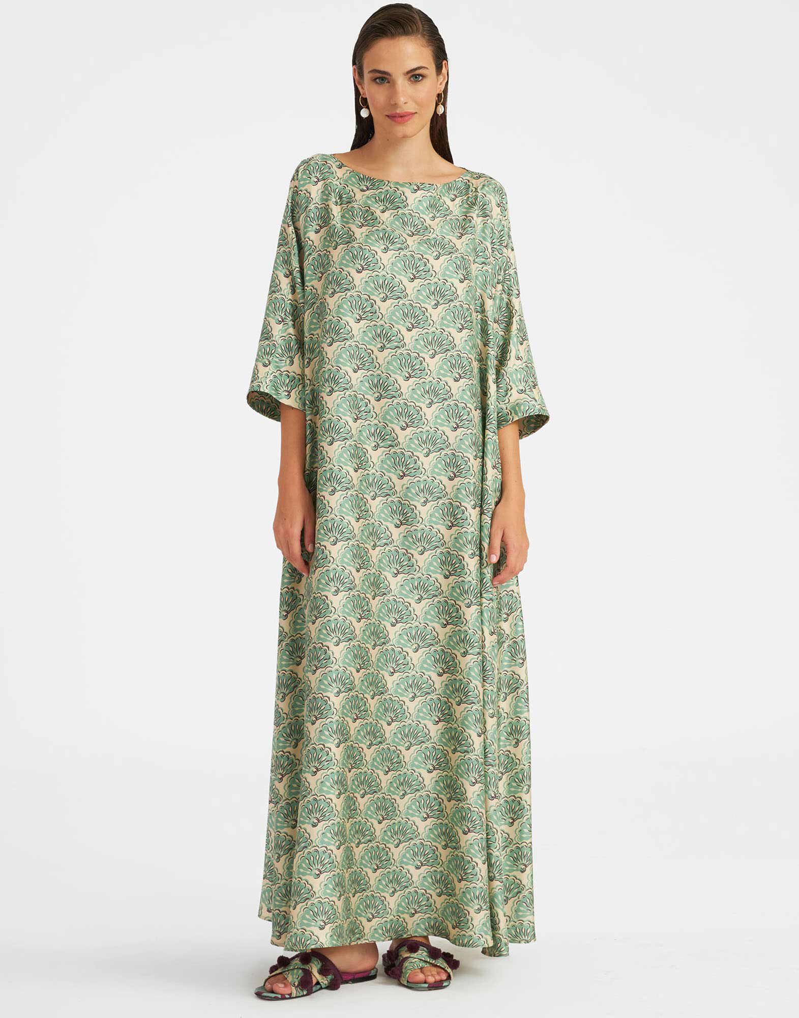 Silk muumuu sales