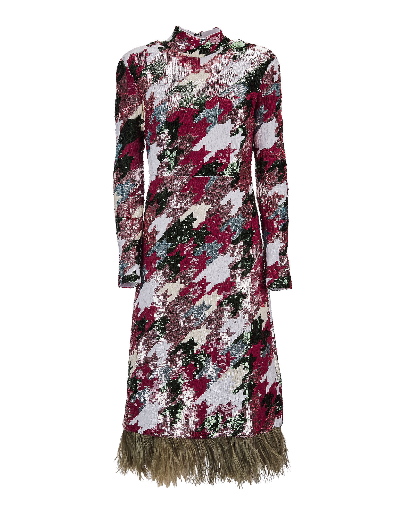 LaDoubleJ Gala Dress Pied De Poule DRE0133SEQ002PIE0001