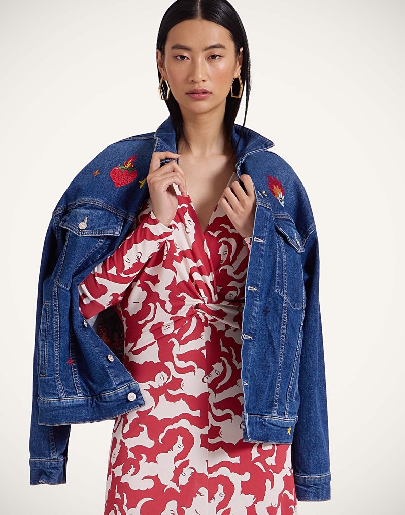 La DoubleJ XX Dress La DoubleJ XX Dress Mamma Red DRE0842JER027MAM01RE01