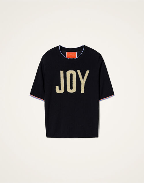 La DoubleJ Joy Tee Joy Black PUL0276KNI163SOE10BL01