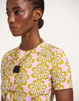 La DoubleJ Jazzercize T-Shirt La DoubleJ Jazzercize T-Shirt Caper Pink TSH0010JER005CEP01PI01