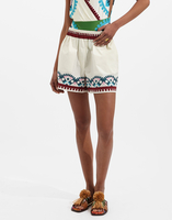 La DoubleJ Pull-Up Shorts La DoubleJ Pull-Up Shorts Ruote Placée TRO0060COT015RUO0007