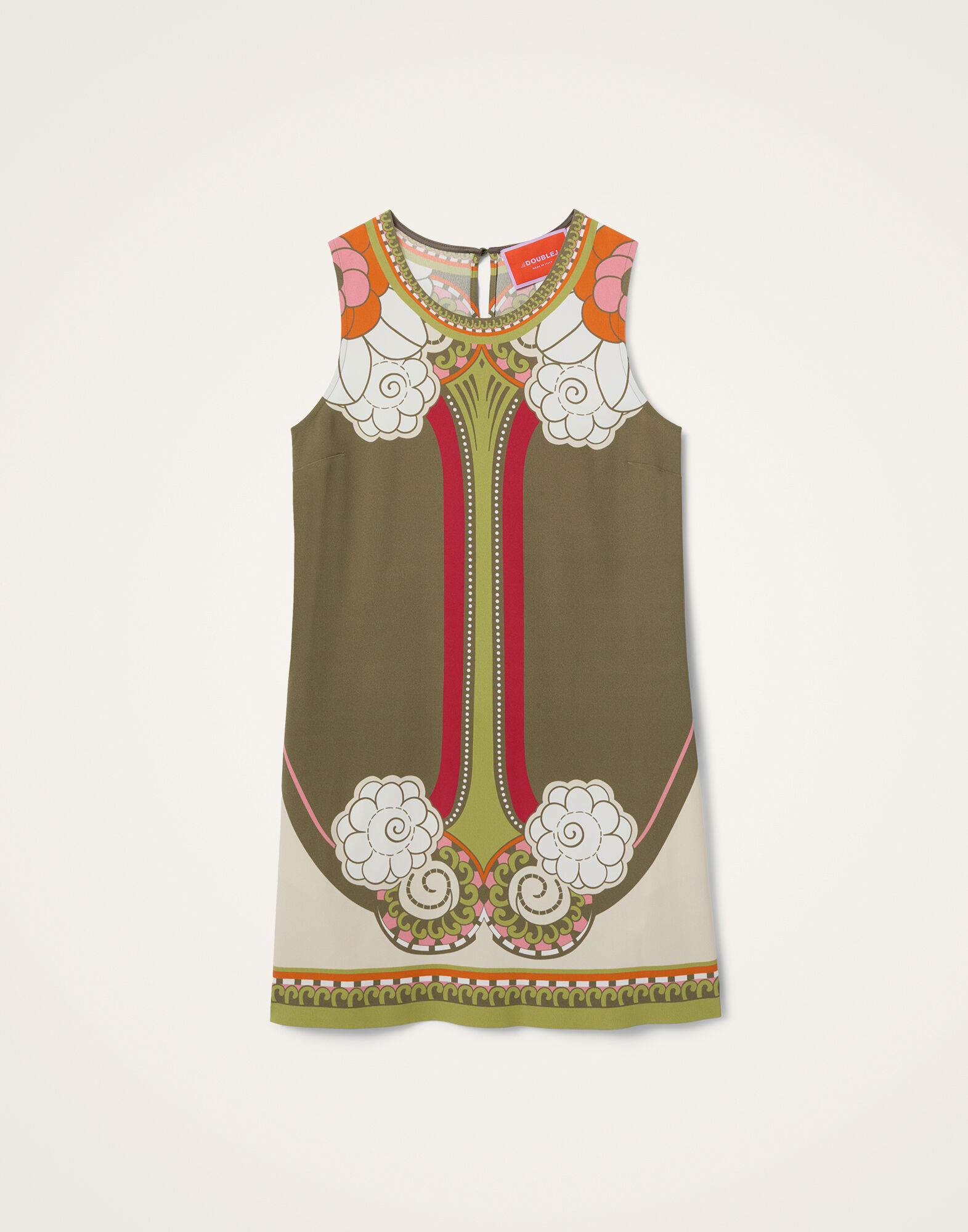 La DoubleJ Stretch Tunic Ambrosia Plac&eacute;e Green DRE0758VIS011AMB03GR02