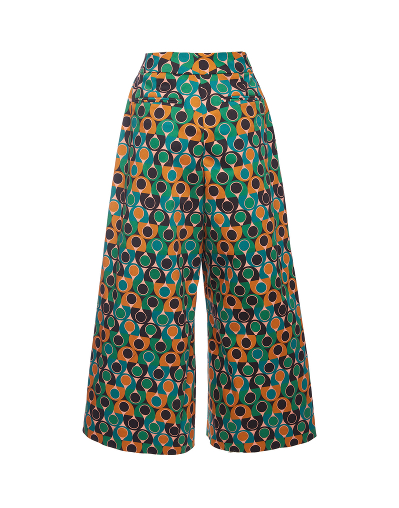 LaDoubleJ Coulotte Pants LaDoubleJ Coulotte Pants Gumball Verde TRO0027COT006GUM0002