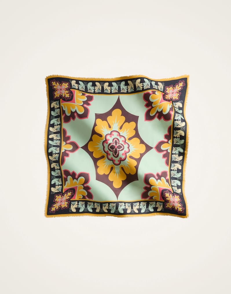 La DoubleJ Foulard 140 La DoubleJ Foulard 140 Palazzo Yellow SCA0060MOS001PAL05YE02