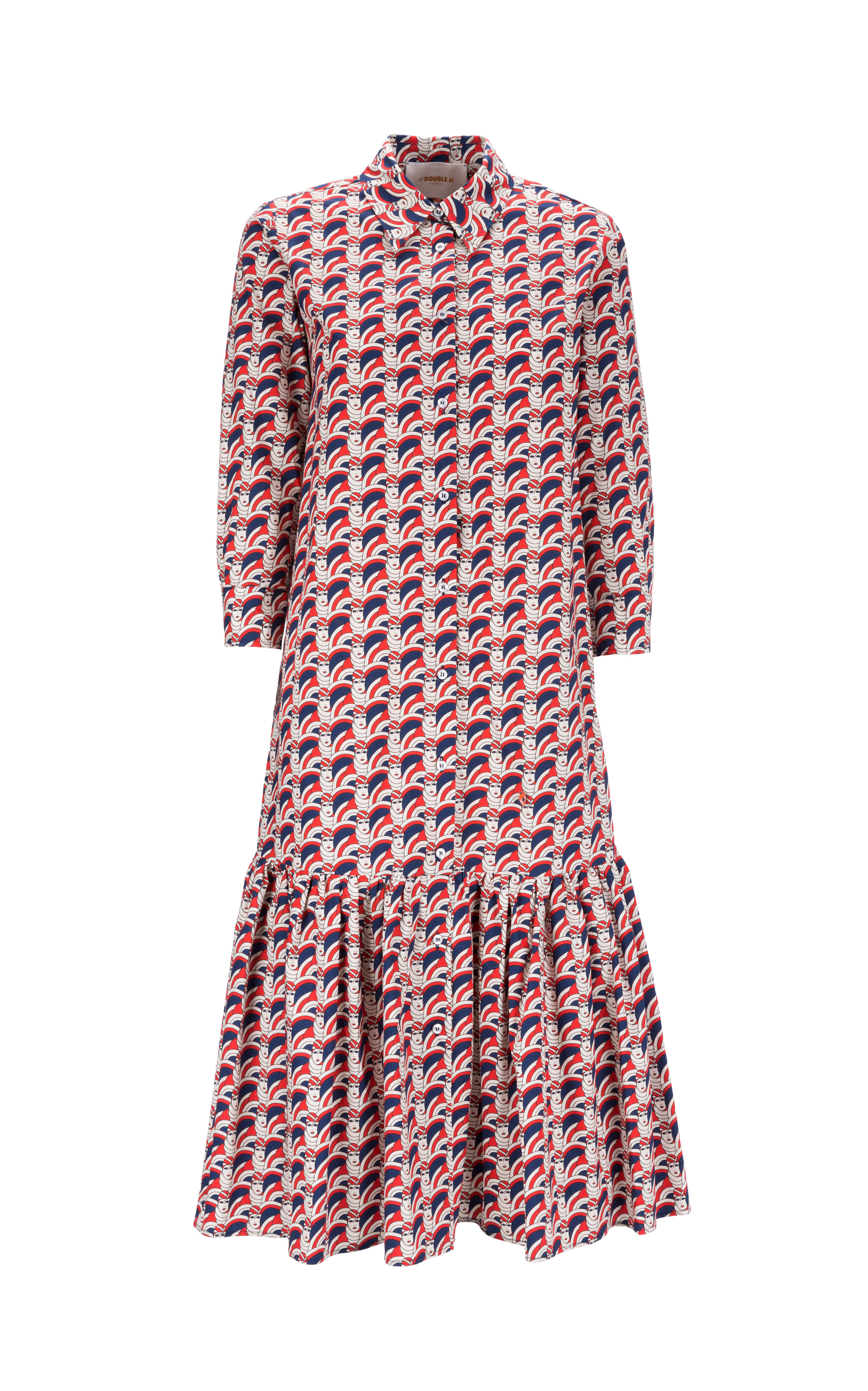 LaDoubleJ Getting my Croissant Dress Faccine DRE0028COT001FAC0001