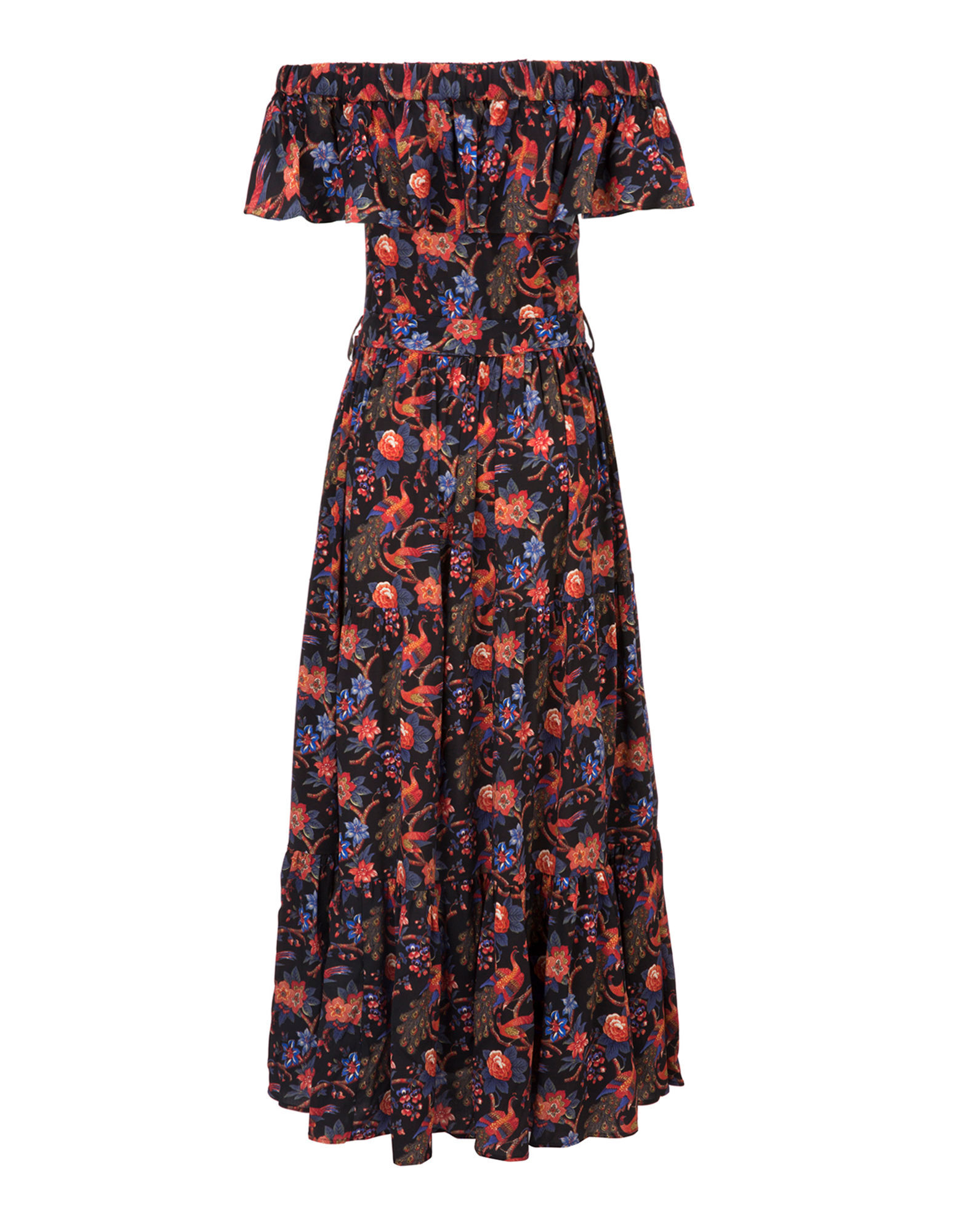 LaDoubleJ Double Love Dress Pavone Nero DRE0013VIS001PAV0001