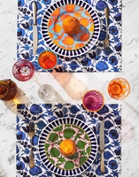 La DoubleJ Dessert Plate Set of 2 La DoubleJ Dessert Plate Set of 2 Wildbird Rosa/Verde DIS0023CER001CER0016