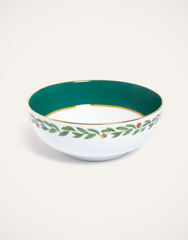 La DoubleJ Serving Bowl La DoubleJ Serving Bowl Libellula Green BWS0002CER001LIB03GR02