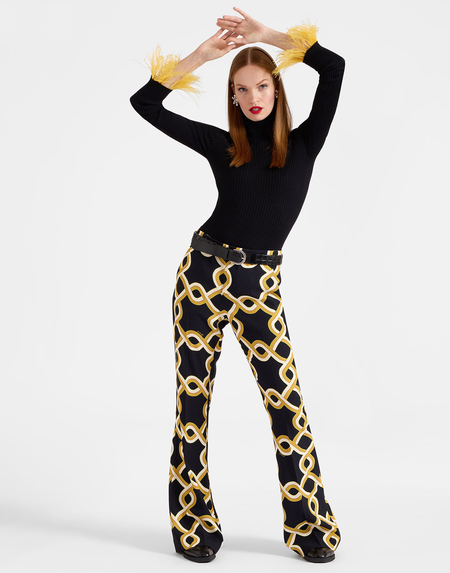 La DoubleJ Saturday Night Pants Tackle Black TRO0030SAB001TAC01BL01