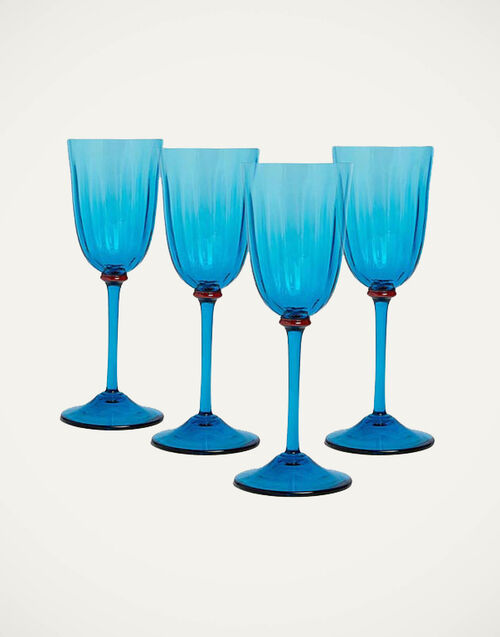 La DoubleJ Wine Glass Set of 4 La DoubleJ Wine Glass Set of 4 Azzuro GLA0008MUR001AZZ0001