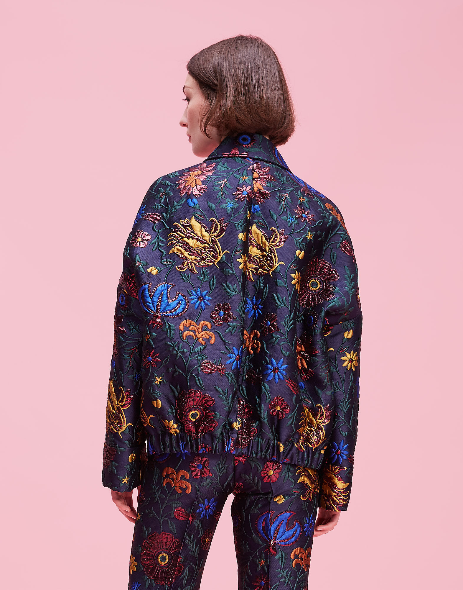 LaDoubleJ Motorino Jacket Dragonflower Lurex JAC0005JAC005DRA0003