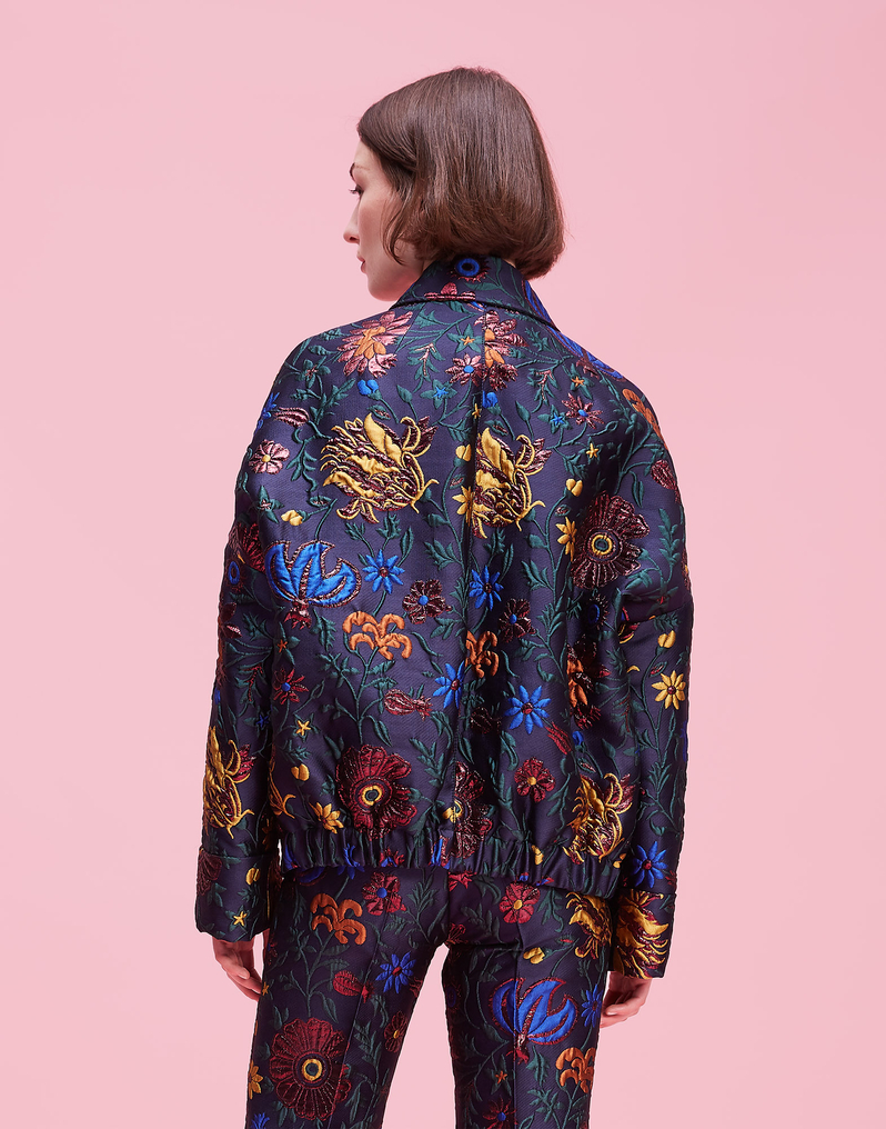 LaDoubleJ Motorino Jacket LaDoubleJ Motorino Jacket Dragonflower Lurex JAC0005JAC005DRA0003