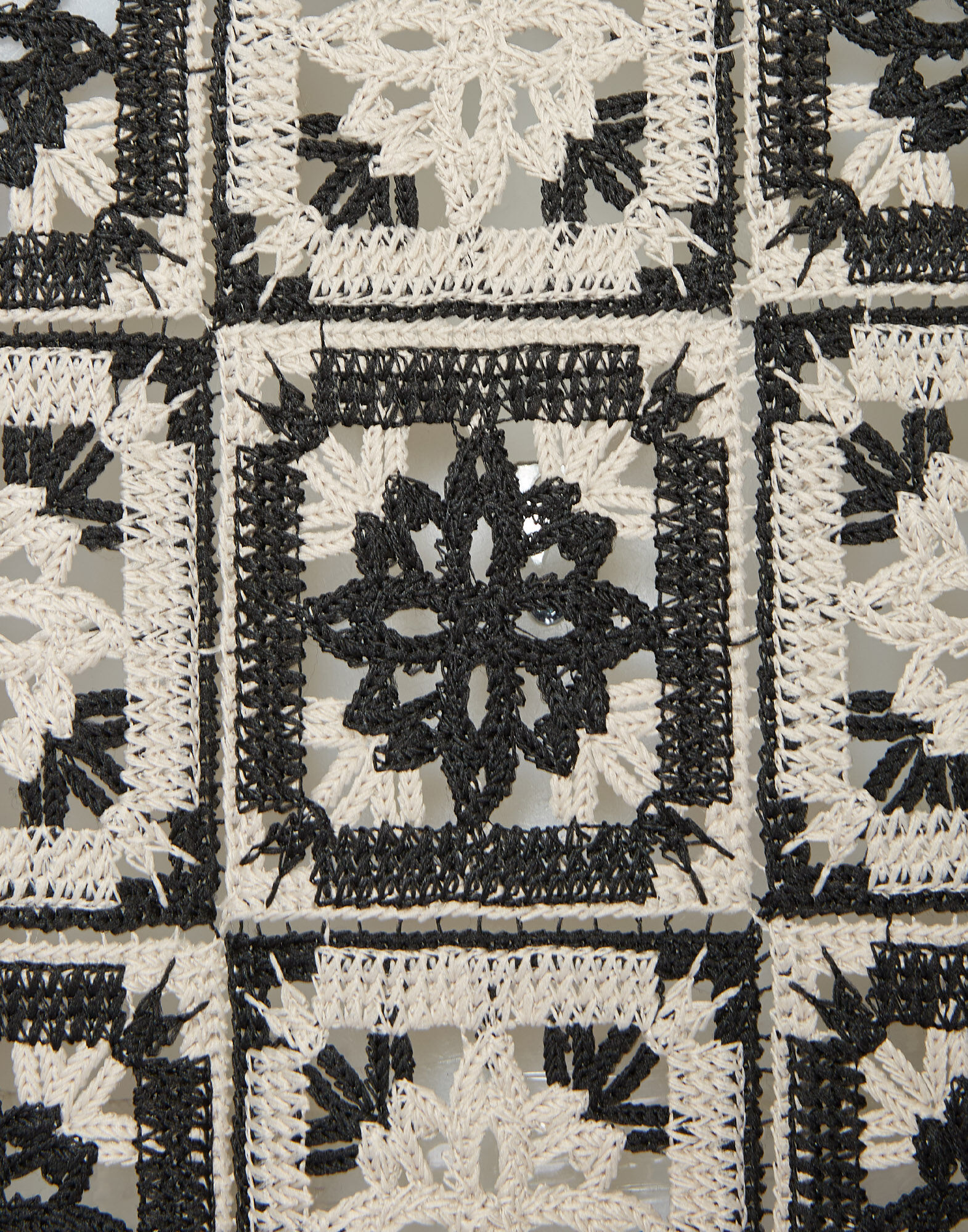 La DoubleJ Mini Supreme Swing Dress Mini Tiles Black DRE0652JCQ077MIT01BL01