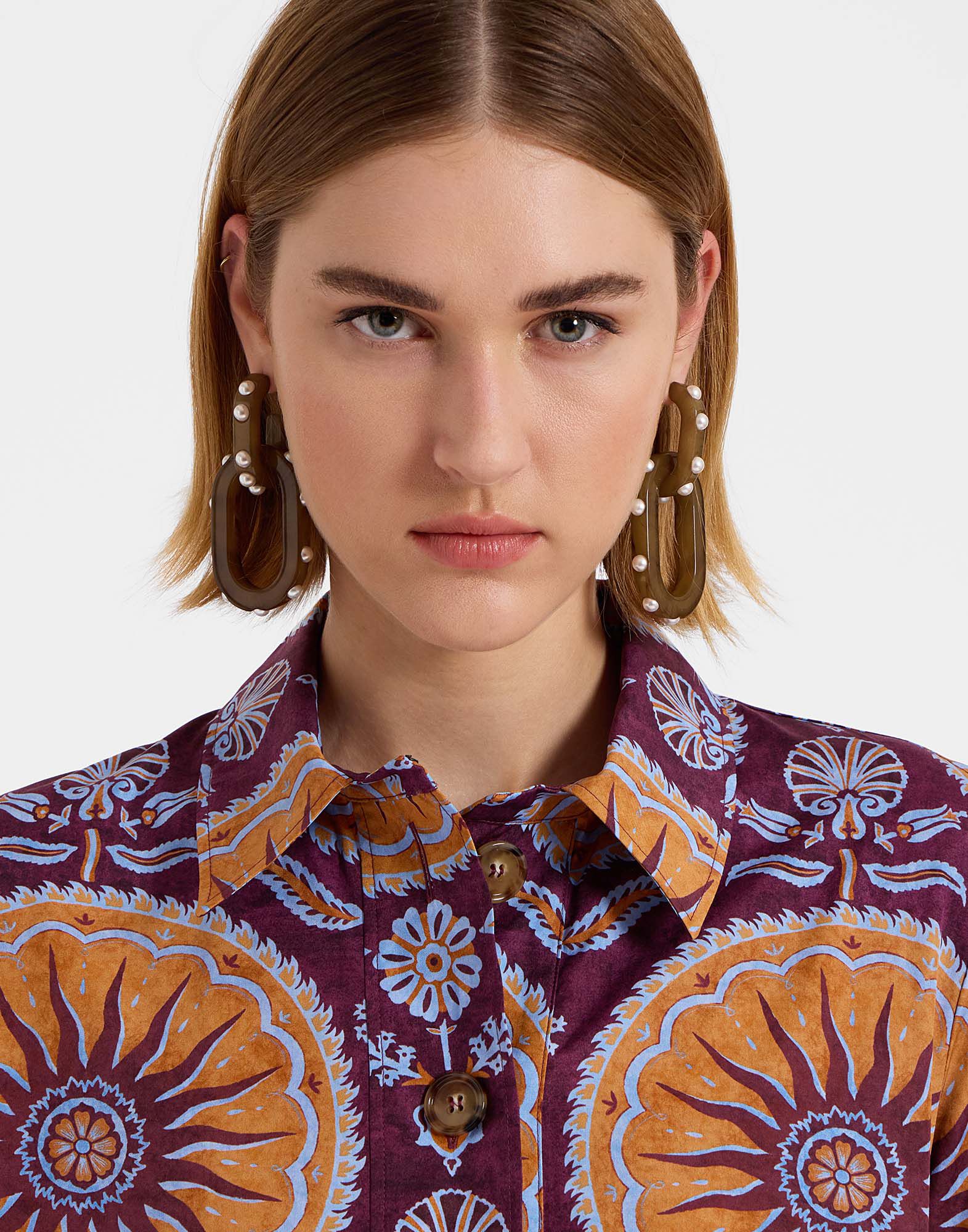 La DoubleJ Artemis Dress Sovereign Purple DRE0176COT039SOV01PU01