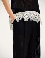 La DoubleJ Loose Pants La DoubleJ Loose Pants Solid Black TRO0135COT077SOLIDBL01