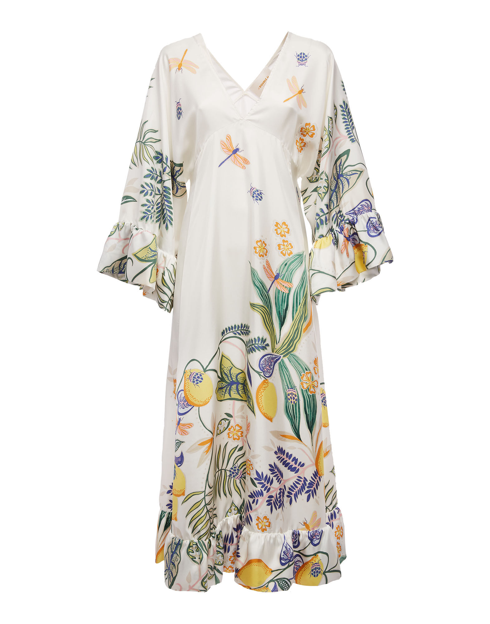 LaDoubleJ Tangier Kaftan Botanical DRE0168SIL006BOT0001