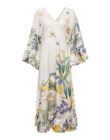 LaDoubleJ Tangier Kaftan LaDoubleJ Tangier Kaftan Botanical DRE0168SIL006BOT0001