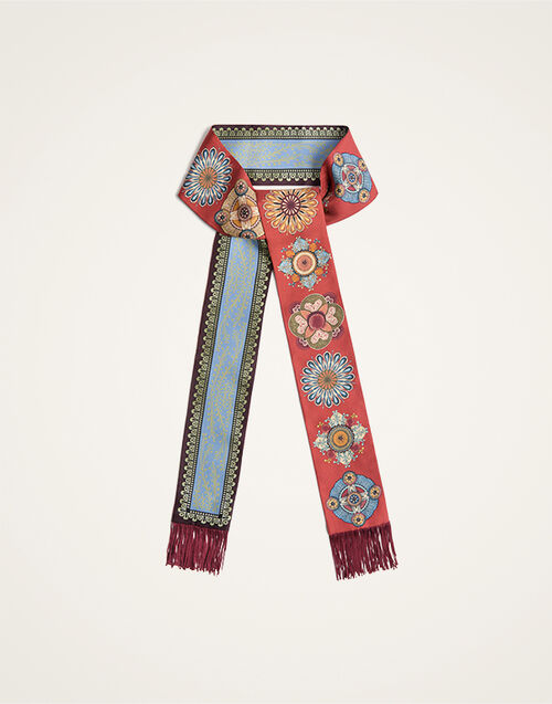La DoubleJ Skinny Scarf Nucleus Placée Rust SCA0075SIL006NUC06OR04