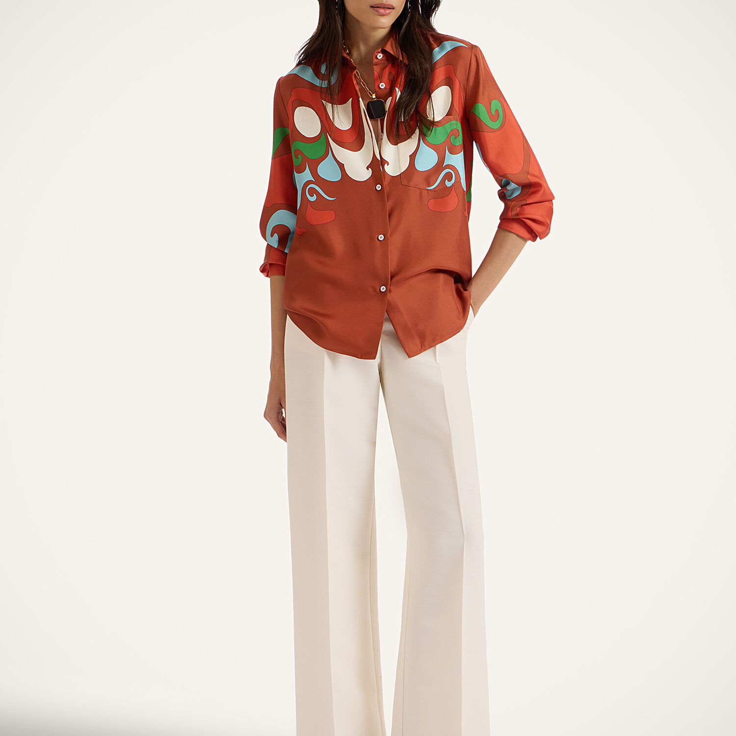 La Doublej Boy Shirt In Multi