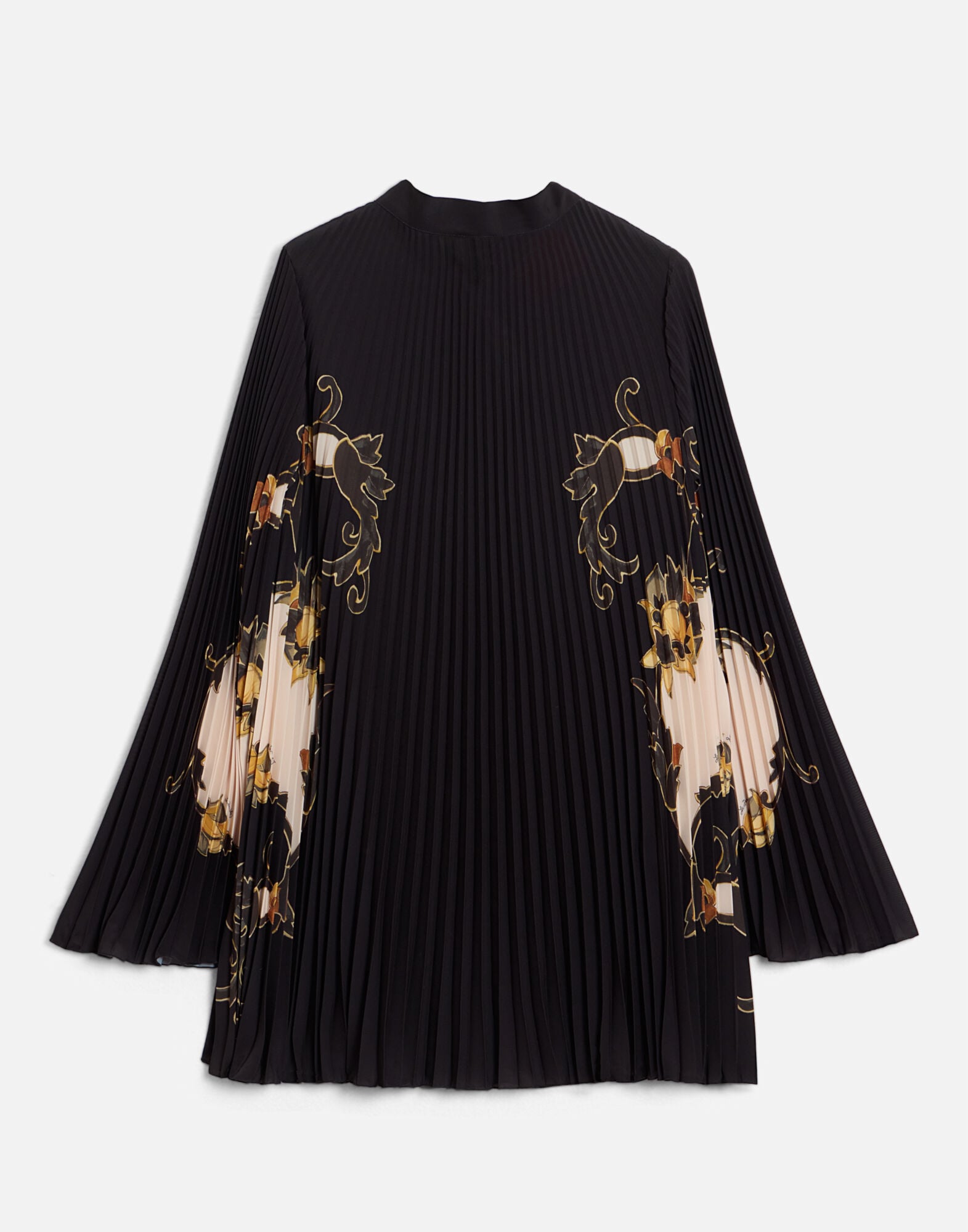 La DoubleJ Twirling Tunic Buttercup Plac&eacute;e Black DRE1115CHF007BTC03BL01