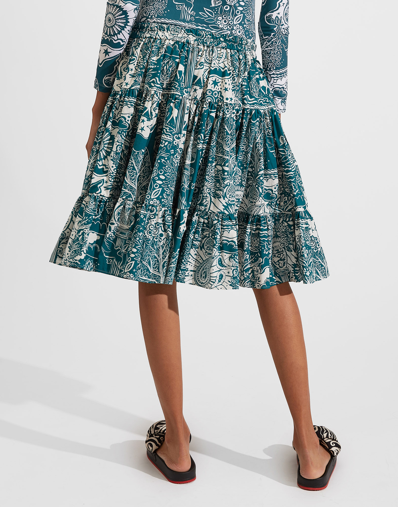 La DoubleJ Love Skirt La DoubleJ Love Skirt Ionic SKI0038COT001ION0001