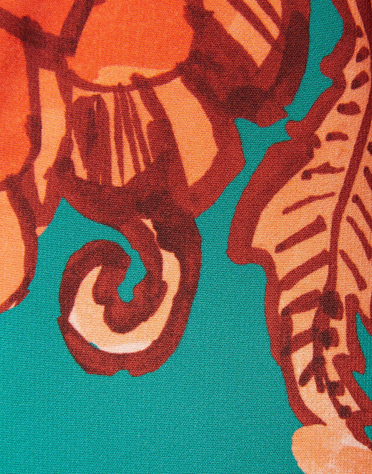 La DoubleJ Long Sleeve Swing Dress Anemone Ghirlanda DRE0184VIS001ANE03GR02