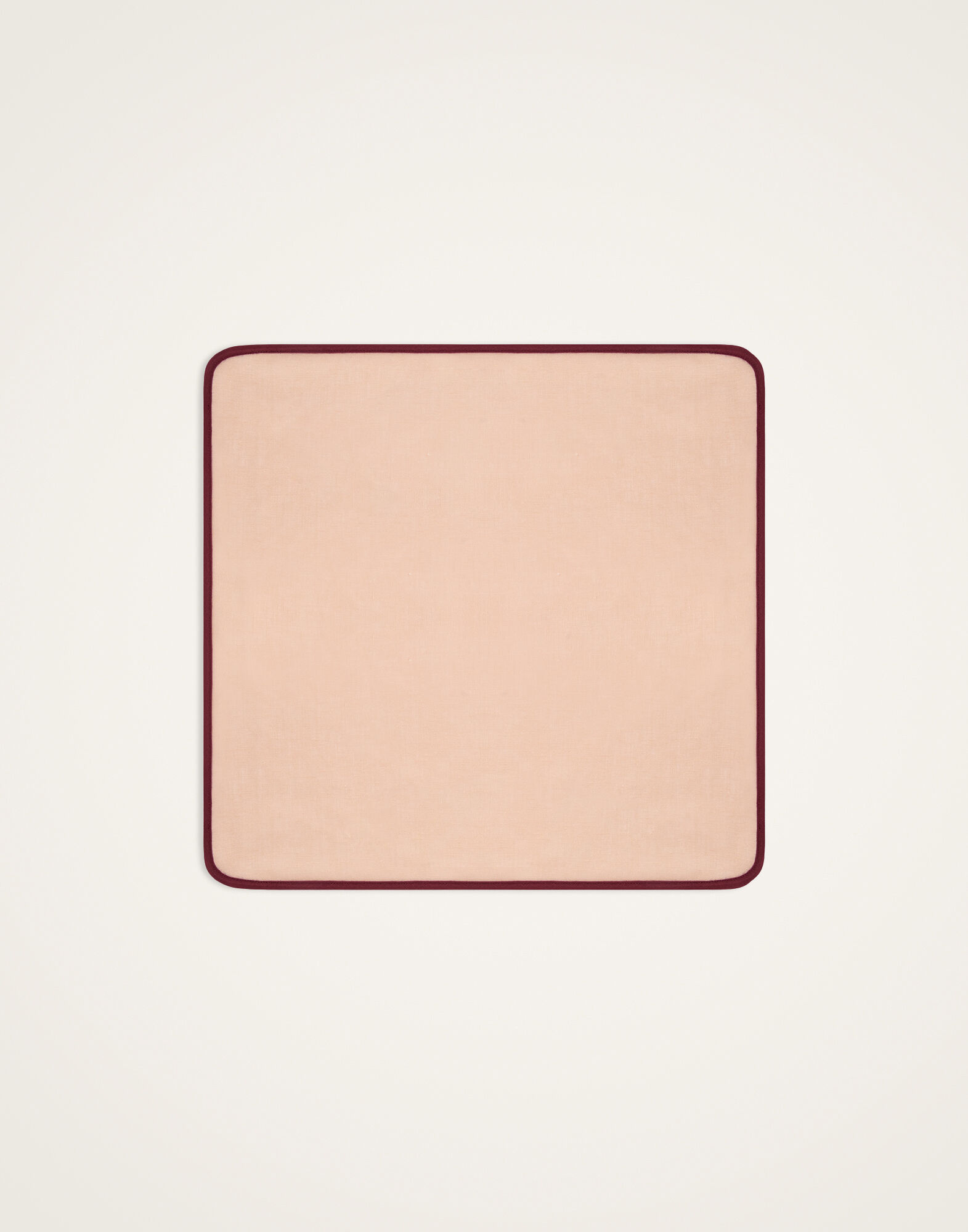 La DoubleJ Large Napkins Set of 2 Rainbow Light Pink NAP0010LIN017RAI45PI20