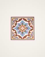 La DoubleJ Foulard 90 La DoubleJ Foulard 90 Palazzo Placée Chocolate SCA0067SIL006PAL08BR07