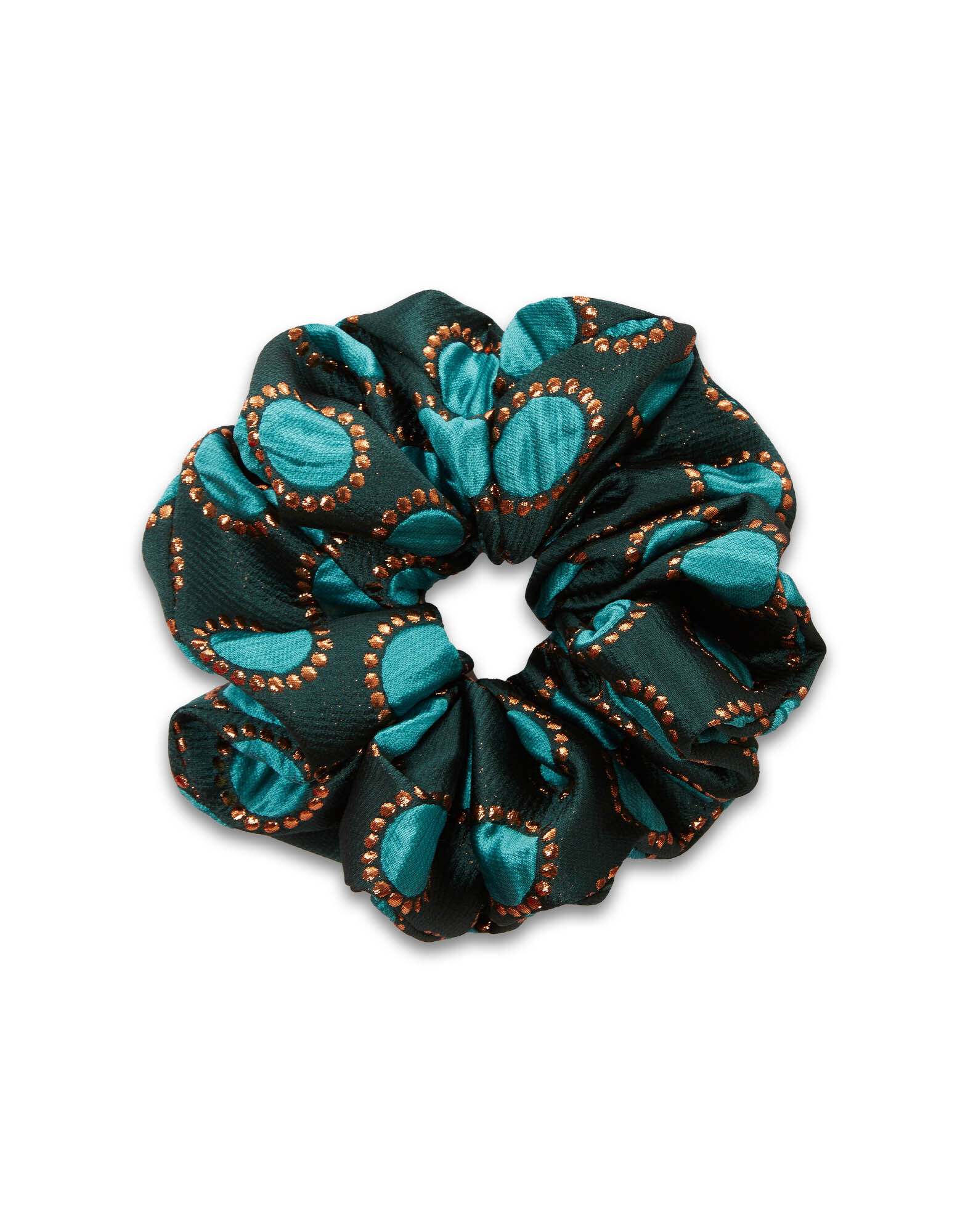 La DoubleJ Giga Scrunchie Winter Sun Emerald SCR0003JCQ060WSU01GR04
