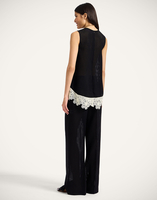 La DoubleJ Loose Pants La DoubleJ Loose Pants Solid Black TRO0135COT077SOLIDBL01