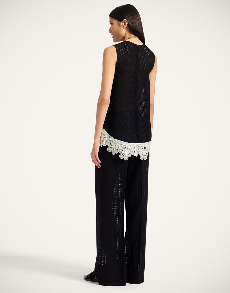La DoubleJ Loose Pants La DoubleJ Loose Pants Solid Black TRO0135COT077SOLIDBL01