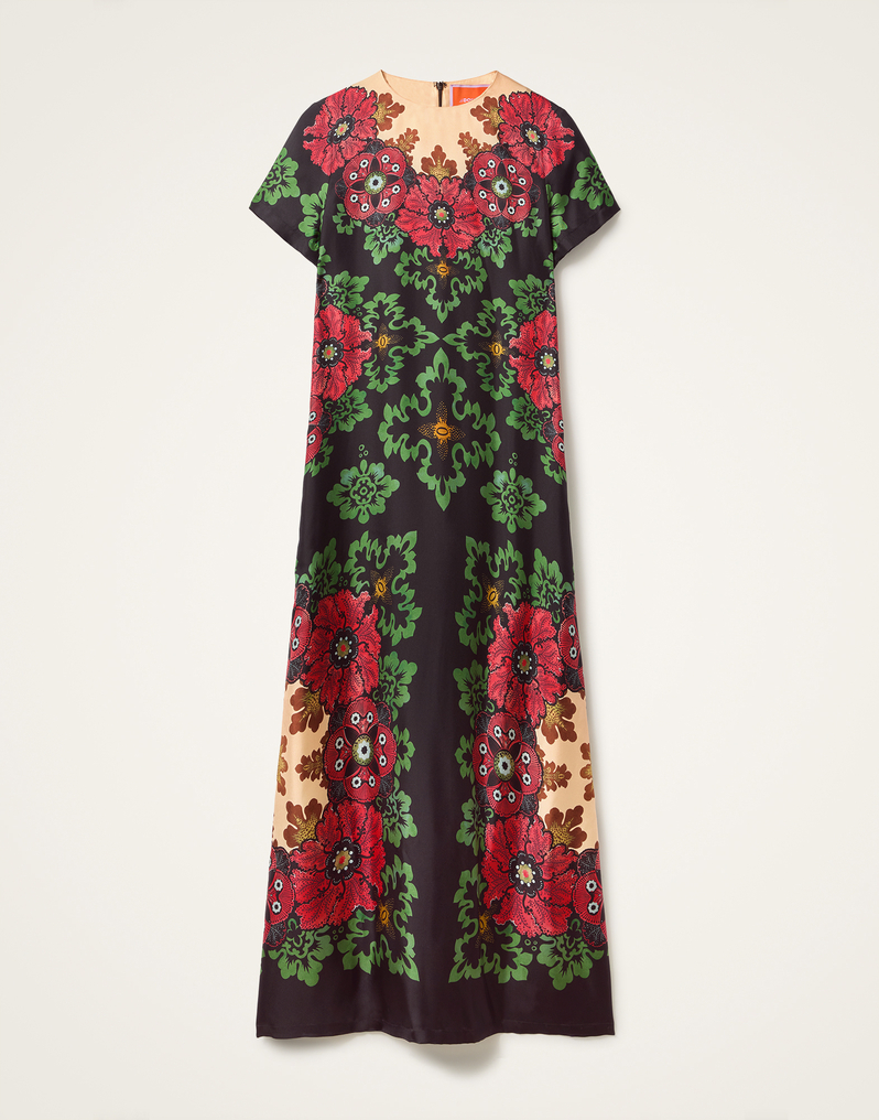 La DoubleJ Swing Dress La DoubleJ Swing Dress Bounty Placée Red DRE0128SIL006BOU01RE01