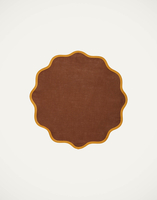 La DoubleJ Cloud Placemat Set Of 2 La DoubleJ Cloud Placemat Set Of 2 Rainbow Chocolate TBM0003LIN006RAI0034