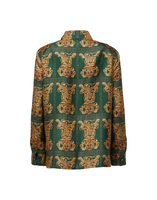 La DoubleJ Boy Shirt La DoubleJ Boy Shirt Tiger Tiles SHI0001SIL001TIG0003