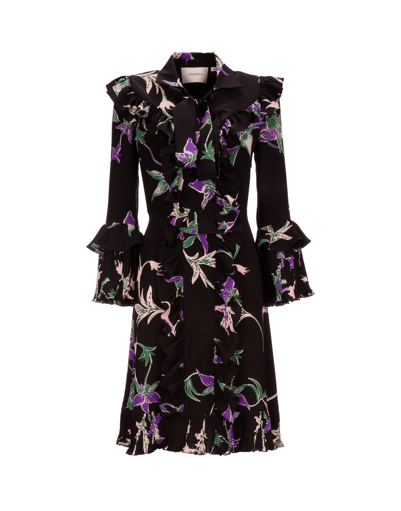 LaDoubleJ Fancy Dress Orchidee Nero DRE0080CRE001ORC0003