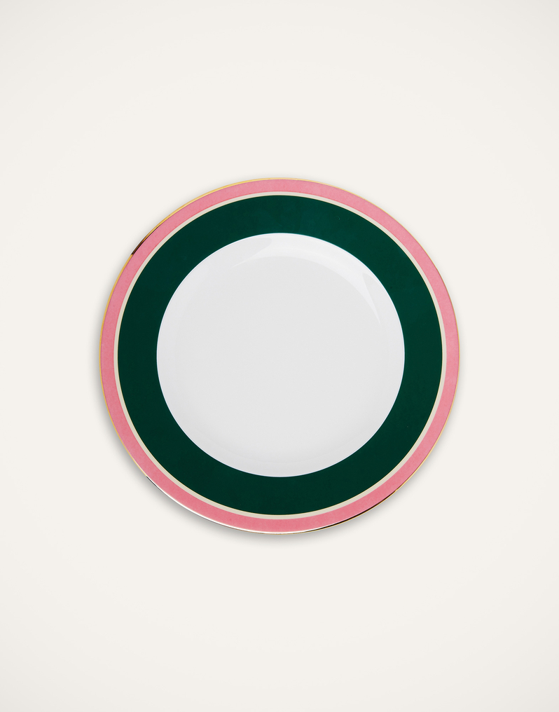 La DoubleJ Dinner Plates Set Of 2 La DoubleJ Dinner Plates Set Of 2 Rainbow Verde DIS0075CER001RAI0003