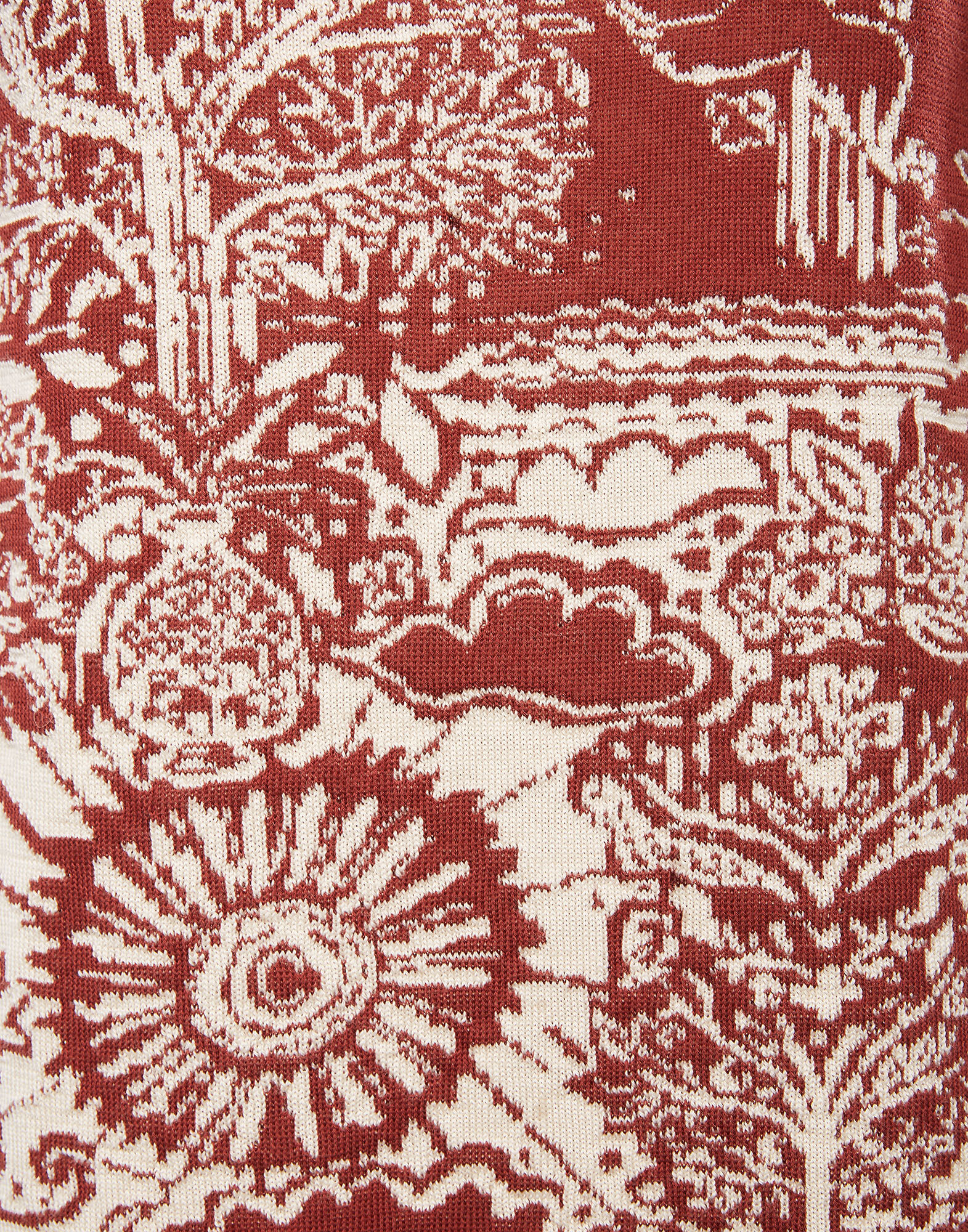 La DoubleJ Jacquard Mini Dress Ionic Rust DRE0310KNI042VAR0075