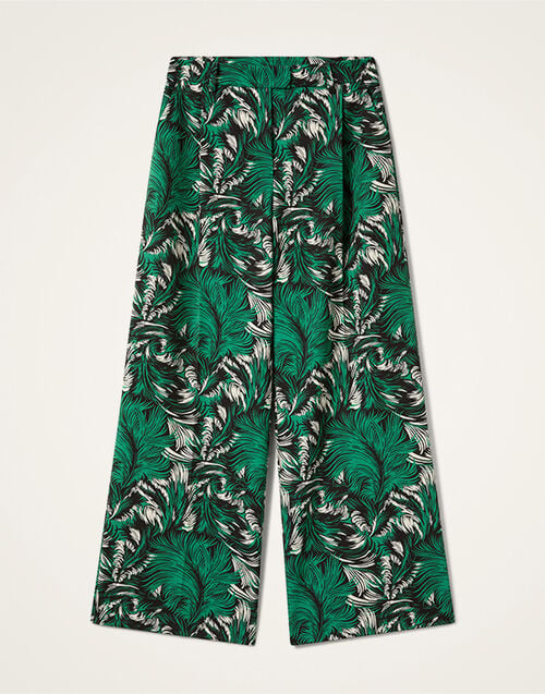 La DoubleJ Loose Pants Quill Green TRO0135JER034QLL01GR02