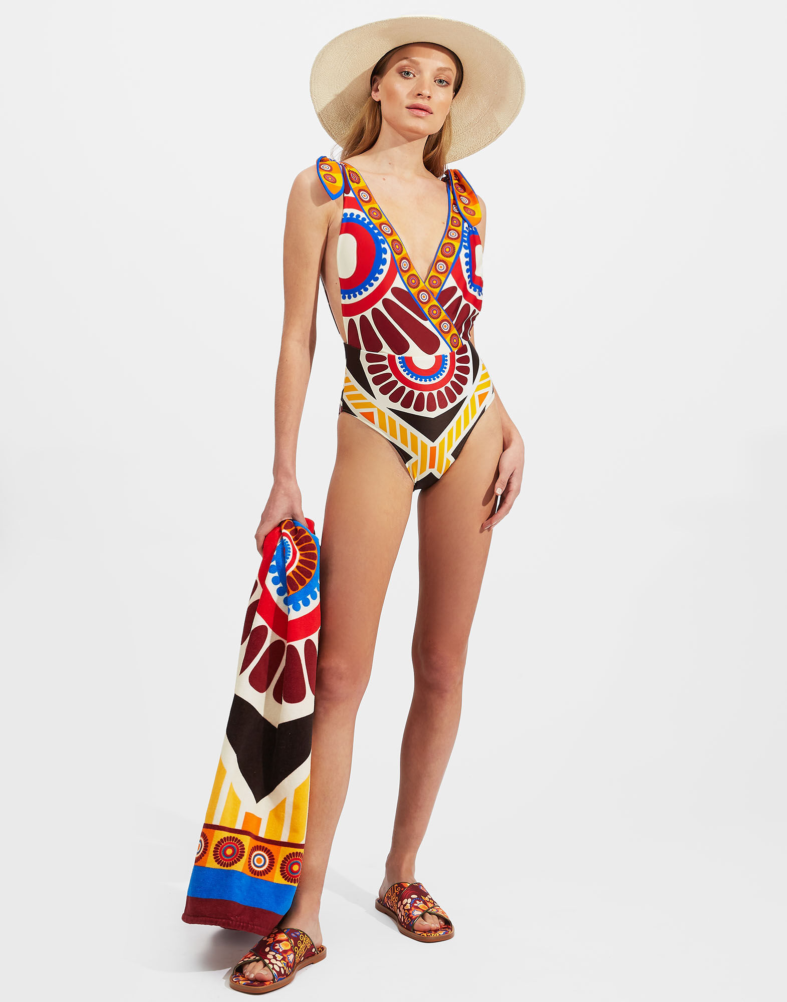 La DoubleJ Hazzard Swimsuit Solar Plac&eacute;e SWI0039LYC003SOL0002