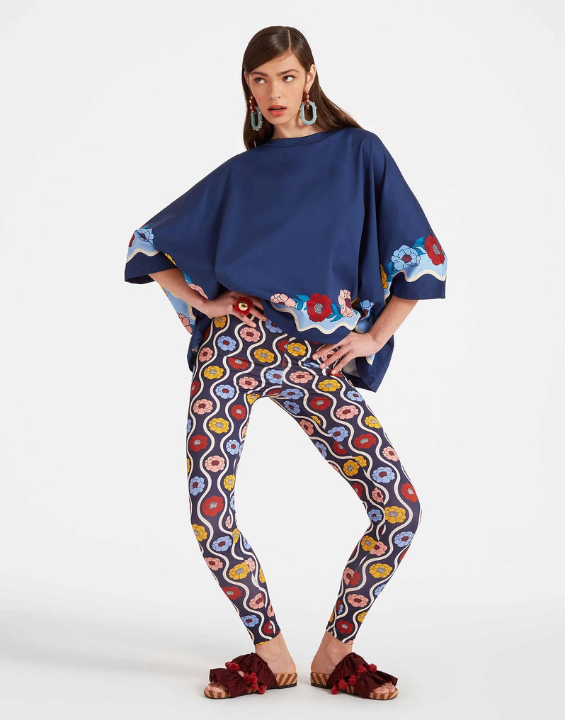 La DoubleJ Leggings La DoubleJ Leggings Whitsun Mini Blue TRO0013JER005FSK02BU03