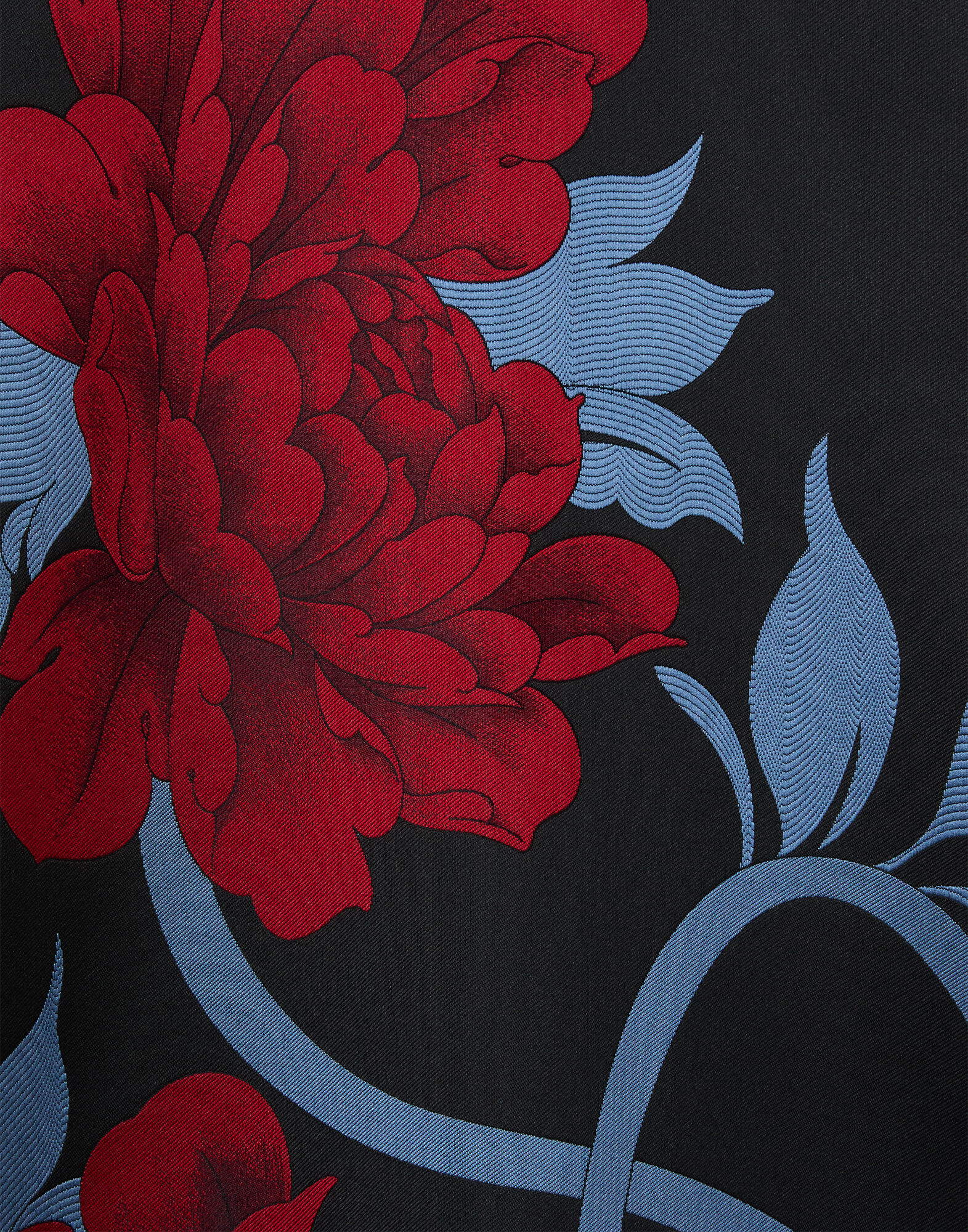 La DoubleJ Swing Dress Peonies Blue DRE0001JCQ135PEO09BU03