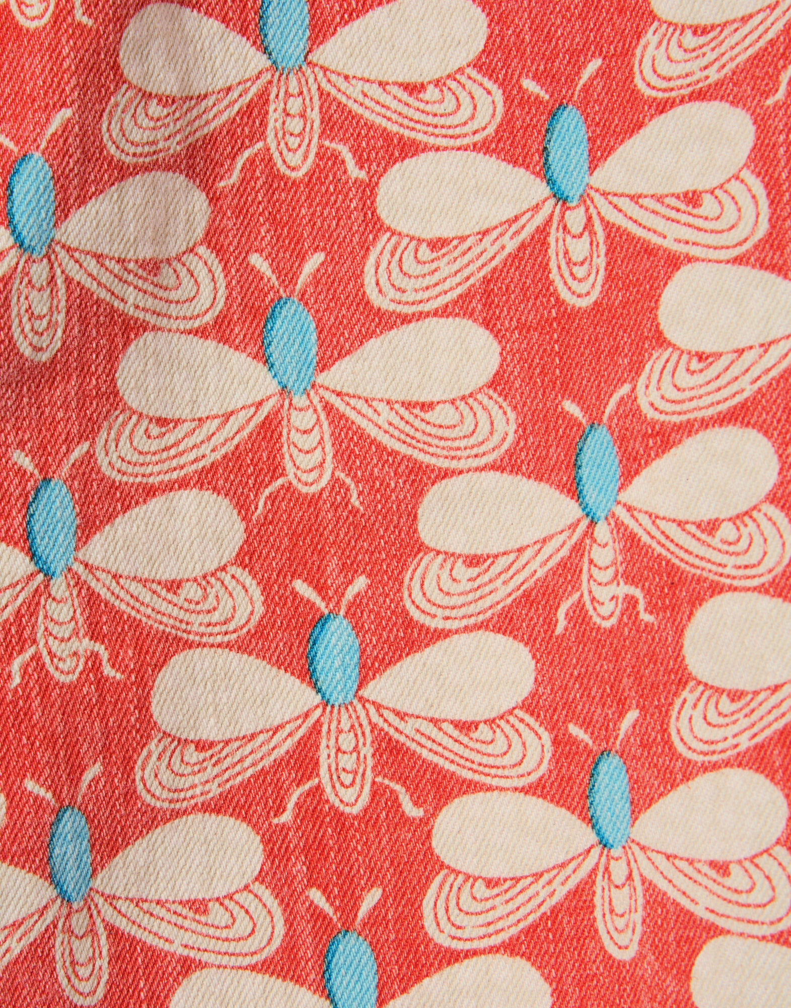 La DoubleJ The Half Pipe Jeans Pull My Petaltail Orange TRO0169DEN012PET03OR02