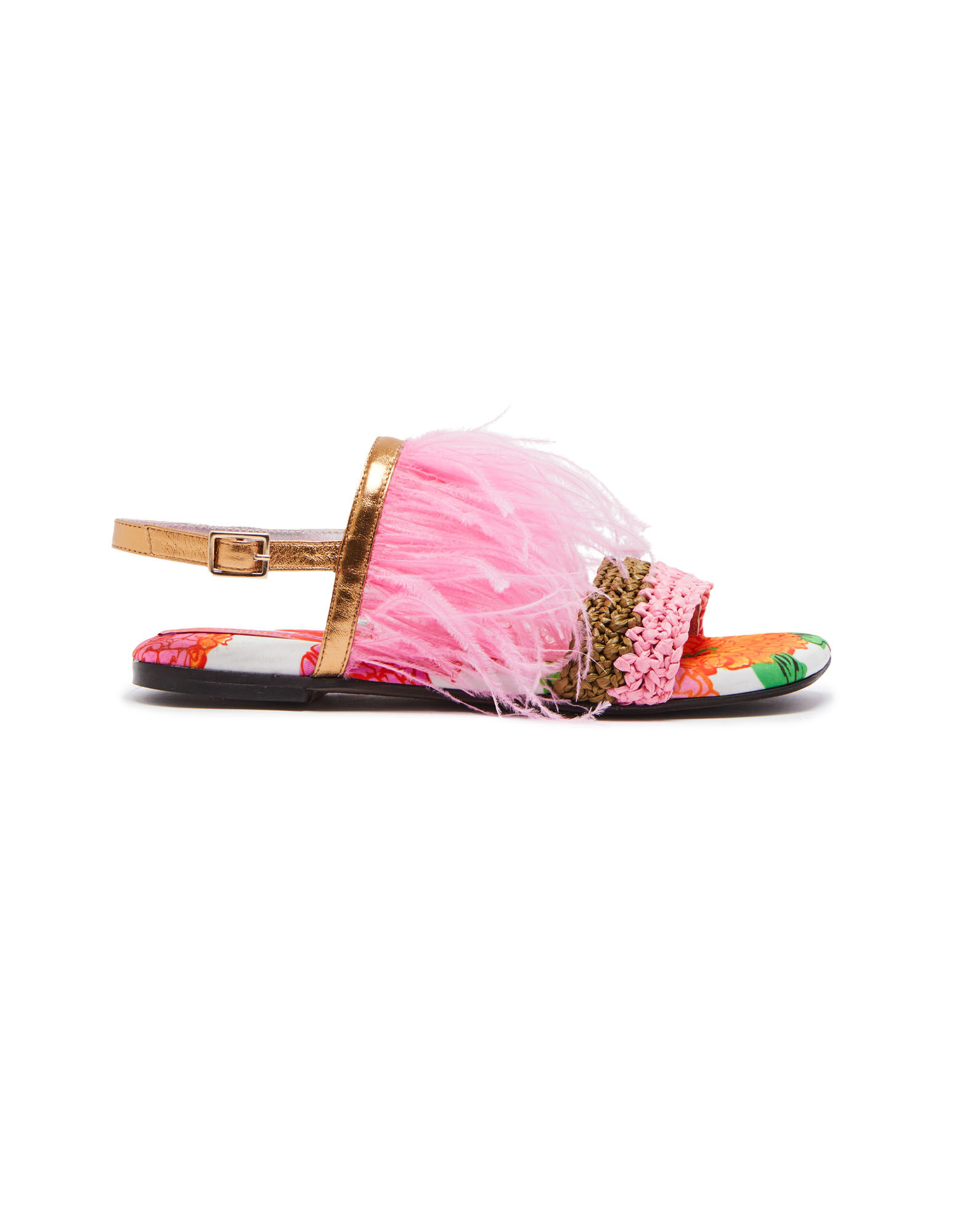 room306 Ribbon Mule Sandal 38