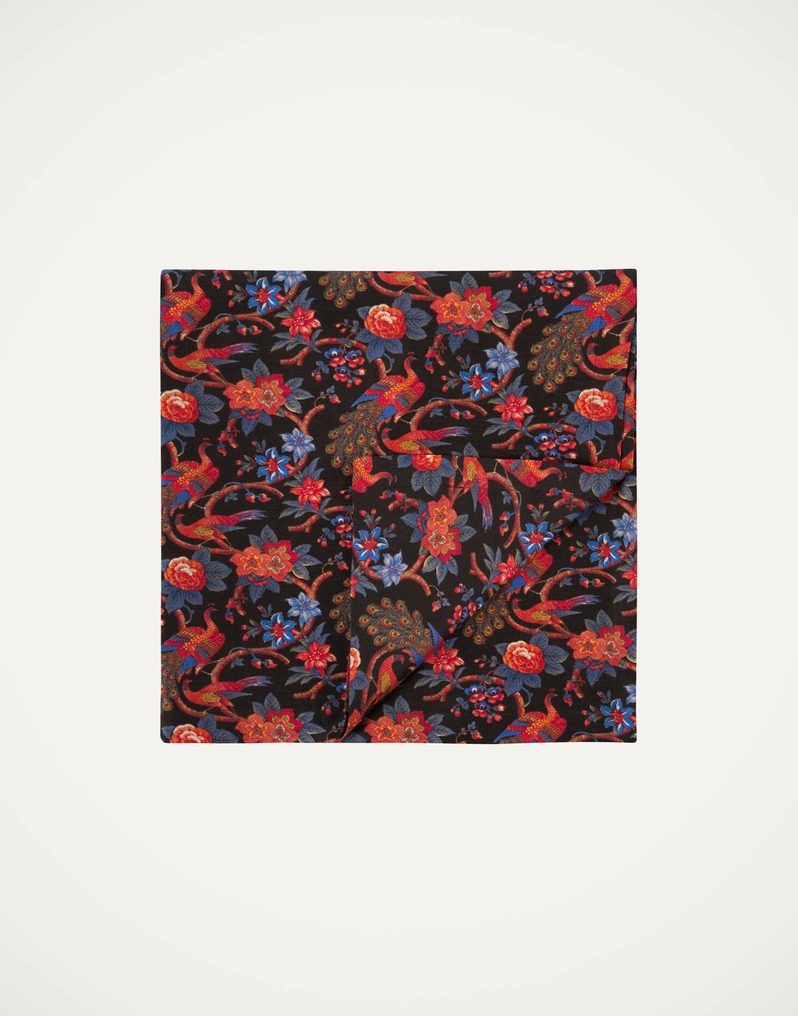 La DoubleJ Housewives Small Tablecloth La DoubleJ Housewives Small Tablecloth Pavone Nero TBC0001LIN001PAV0001