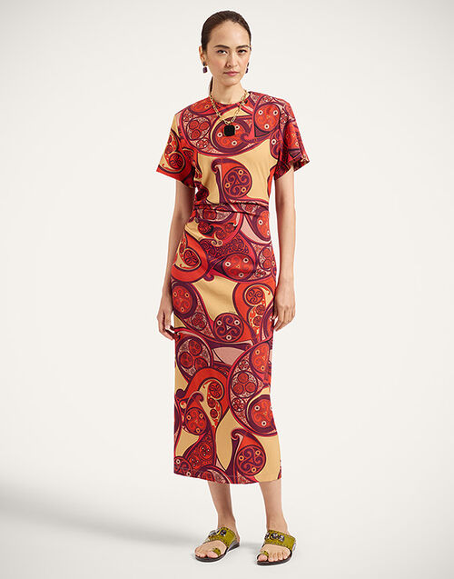 La DoubleJ Lela Dress Alchemy Red DRE0843WOL037ALC01RE01