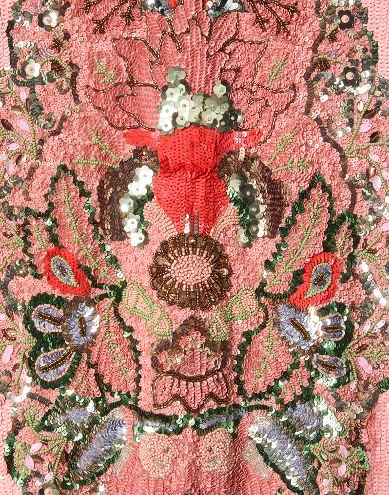 La DoubleJ Super  Swing Dress La DoubleJ Super  Swing Dress Cornucopia Pink DRE1014PAI015CRN04PI11